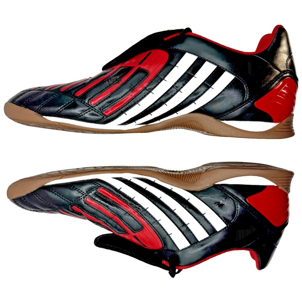 Adidas Predator TRX FG Sz 12 Football Soccer Sneakers Red Black SPG753001 Sports